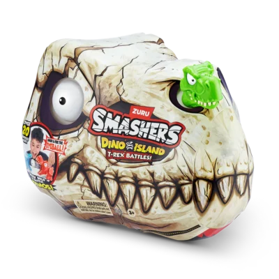 Smashers Dino Island T-Rex Battle Playset (Medium) (S1)